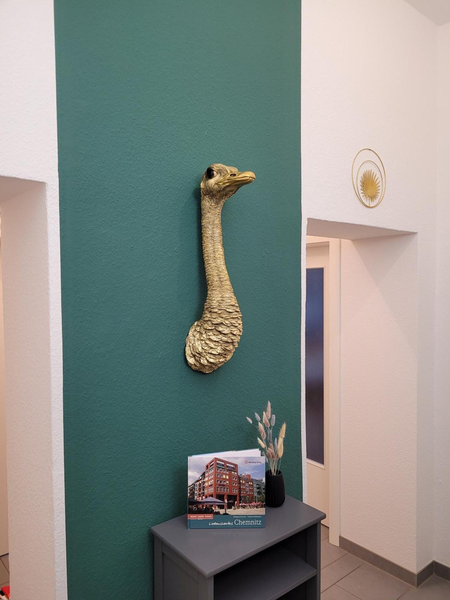 T21 - Apartment Direkt Im Zentrum Mit Parkplatz 开姆尼茨 外观 照片